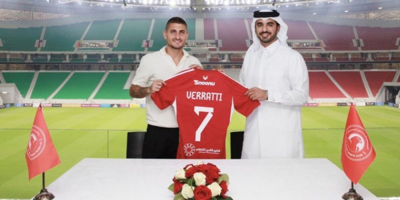 Marko Verratti rəsmən Qətərin 