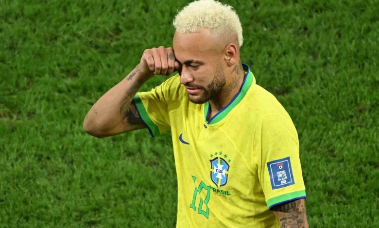 Neymar zədələndi və ağladı