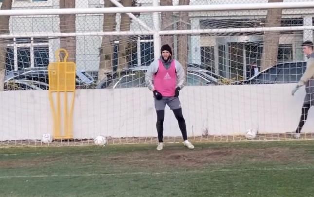 “Qarabağ”ın düşərgəsində maraqlı anlar -