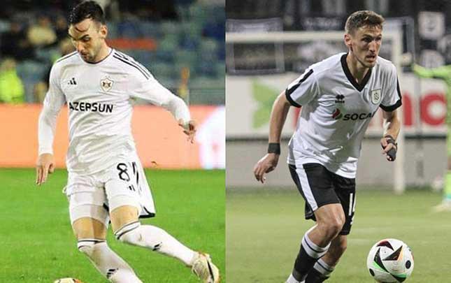 “Qarabağ” və “Neftçi”nin futbolçuları Uelsə qarşı oynadılar