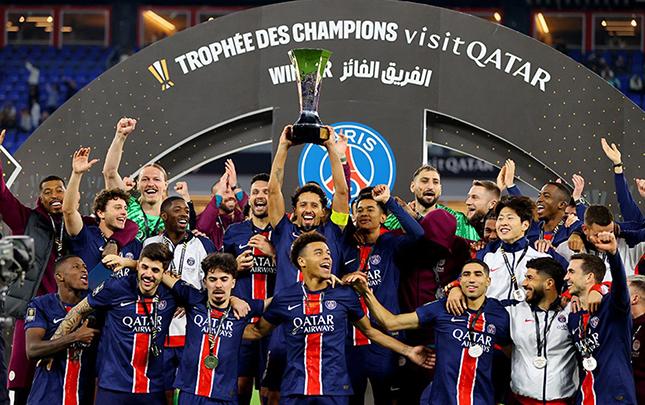 PSJ Fransa Superkubokunu qazandı -