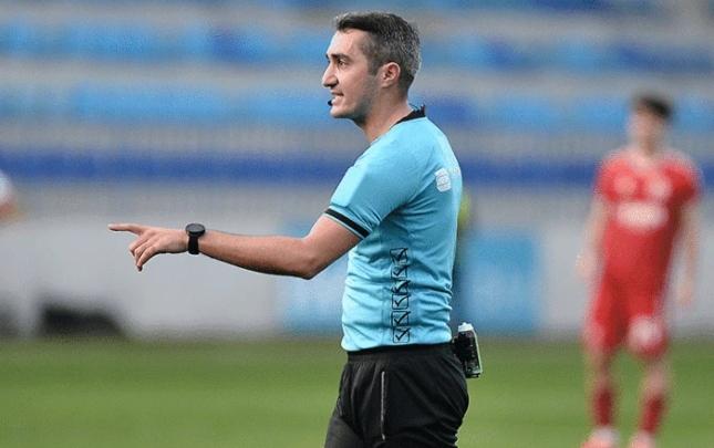 Azərbaycanlı FIFA referisi “Napoli” - “Ayntraxt” matçına təyinat aldı