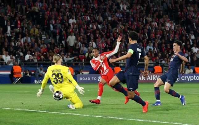 PSJ (Fransa) – Bayern (Almaniya) 5:4 -