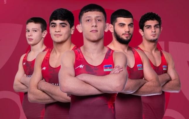 Azərbaycan güləşçiləri Avropa çempionatına üç medalla başladı
