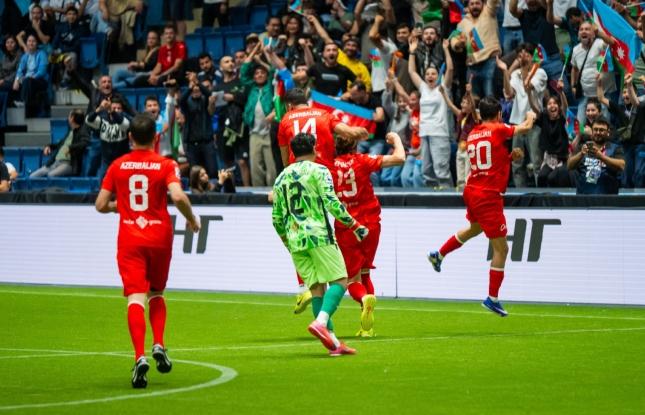Azərbaycan millisi 1/4 finalda -
