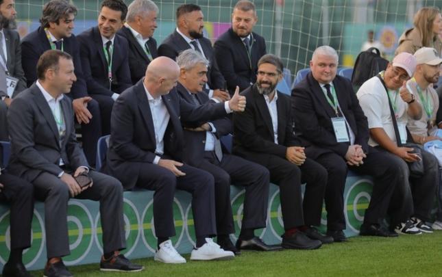 Canni İnfantino Hövsan Yarış Kompleksini ziyarət edib -